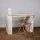 Cinna travertine desk