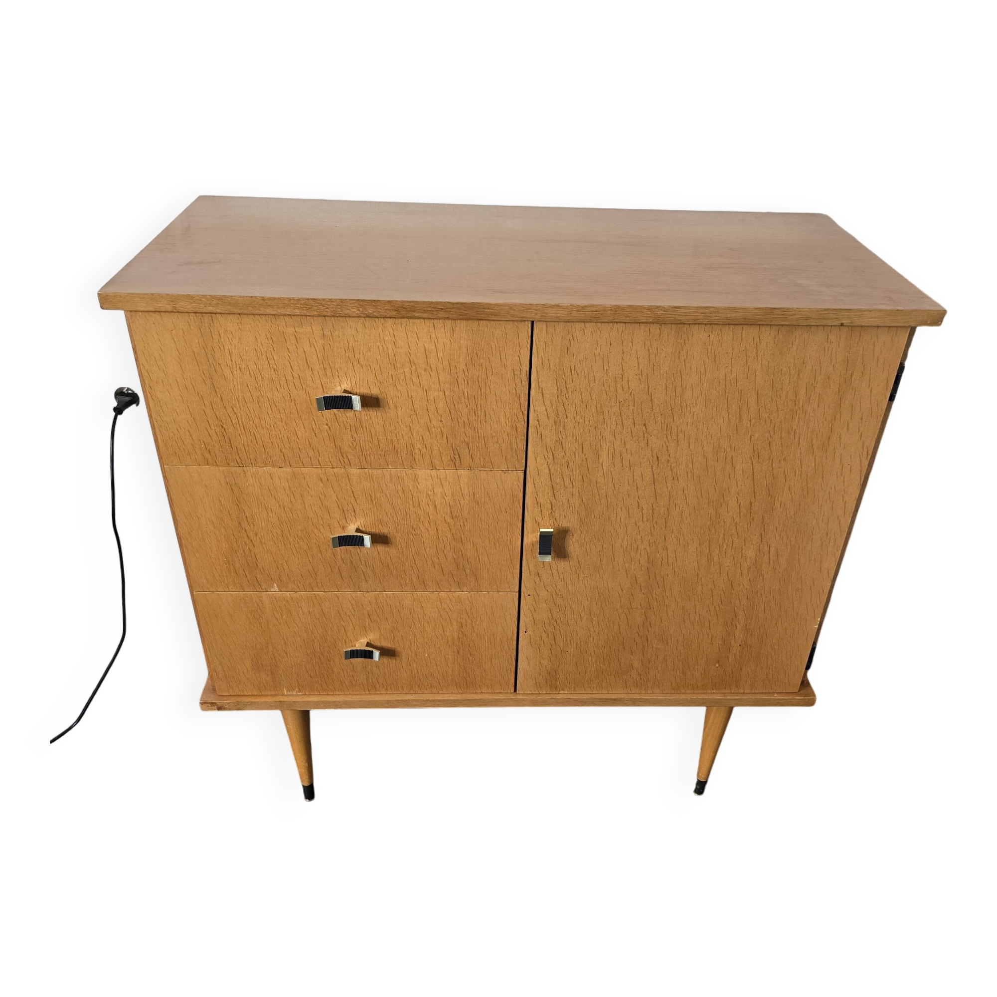 Commode en chêne, années 60