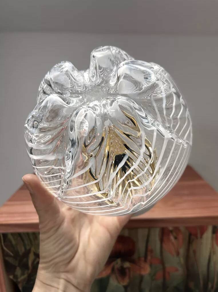 Paire d’appliques murales globes vintage