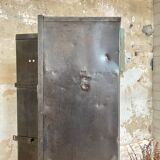 Industrial metal locker room