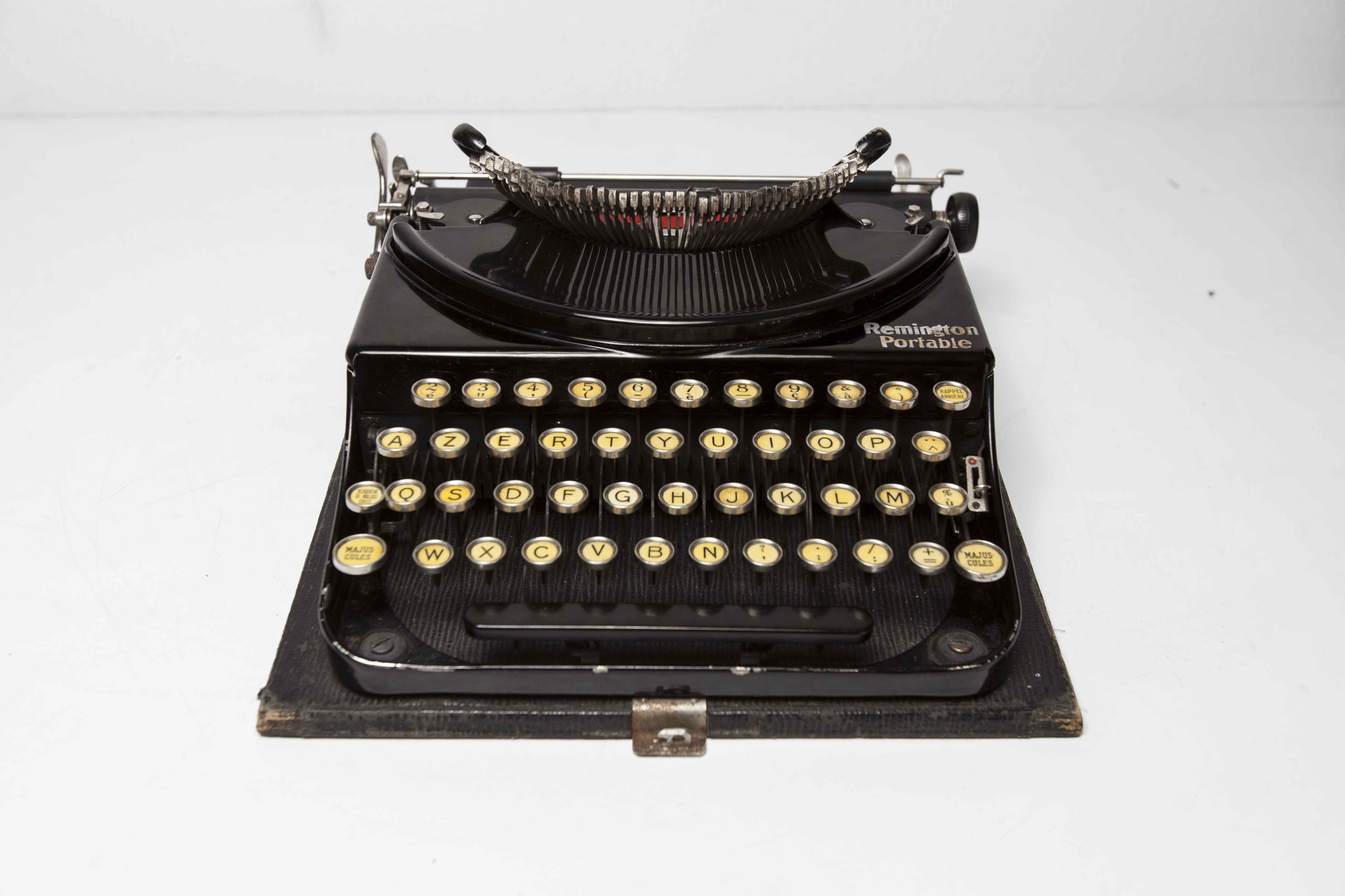 Revised Remington Portable Typewriter and New Ribbon