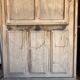 Wooden doors for an old shop front + frame