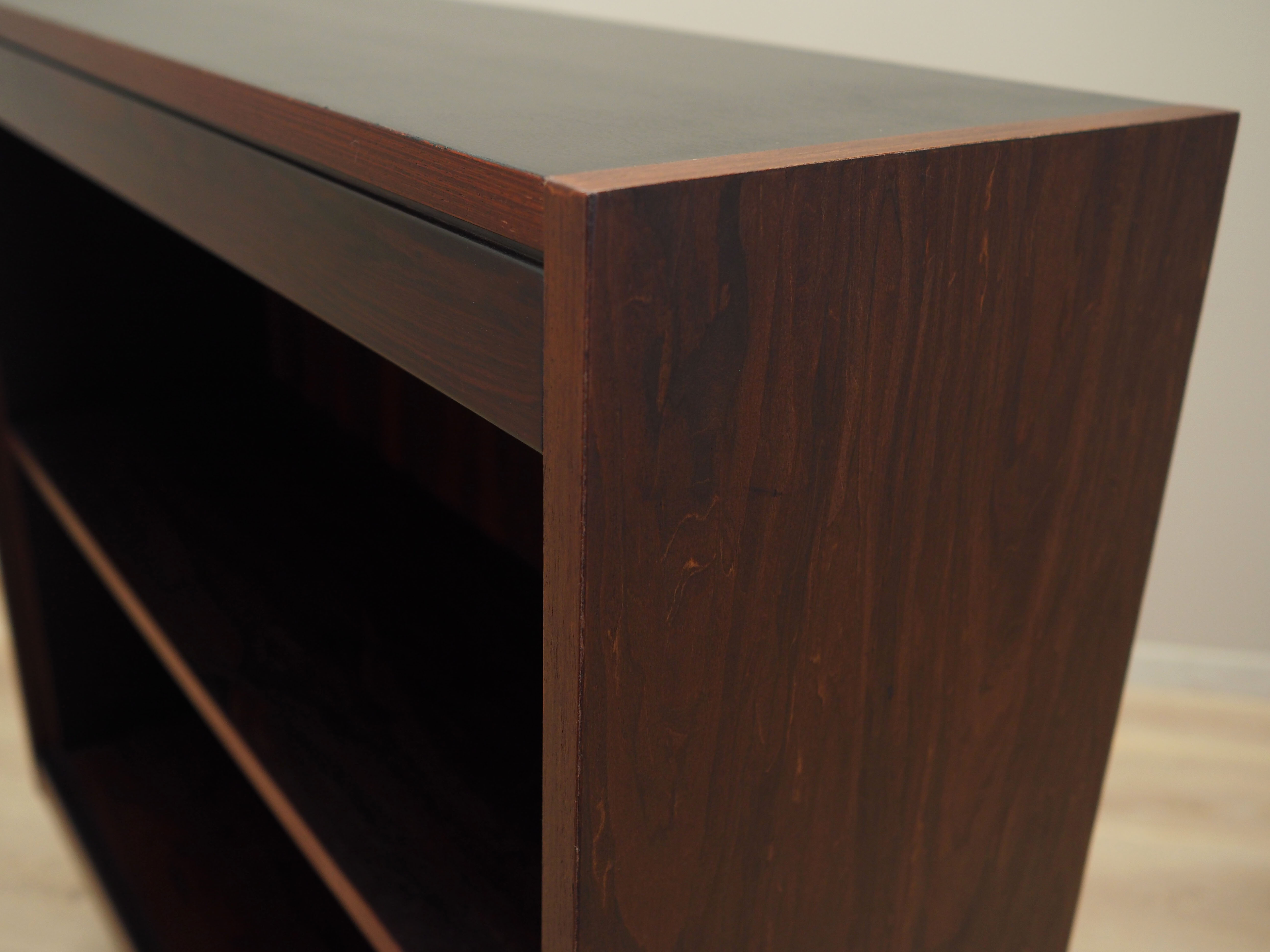 Walnut bookcase, Swedish design, 1970s, Sweden