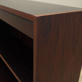 Walnut bookcase, Swedish design, 1970s, Sweden