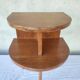 Paire de tables de chevet tripode 1950