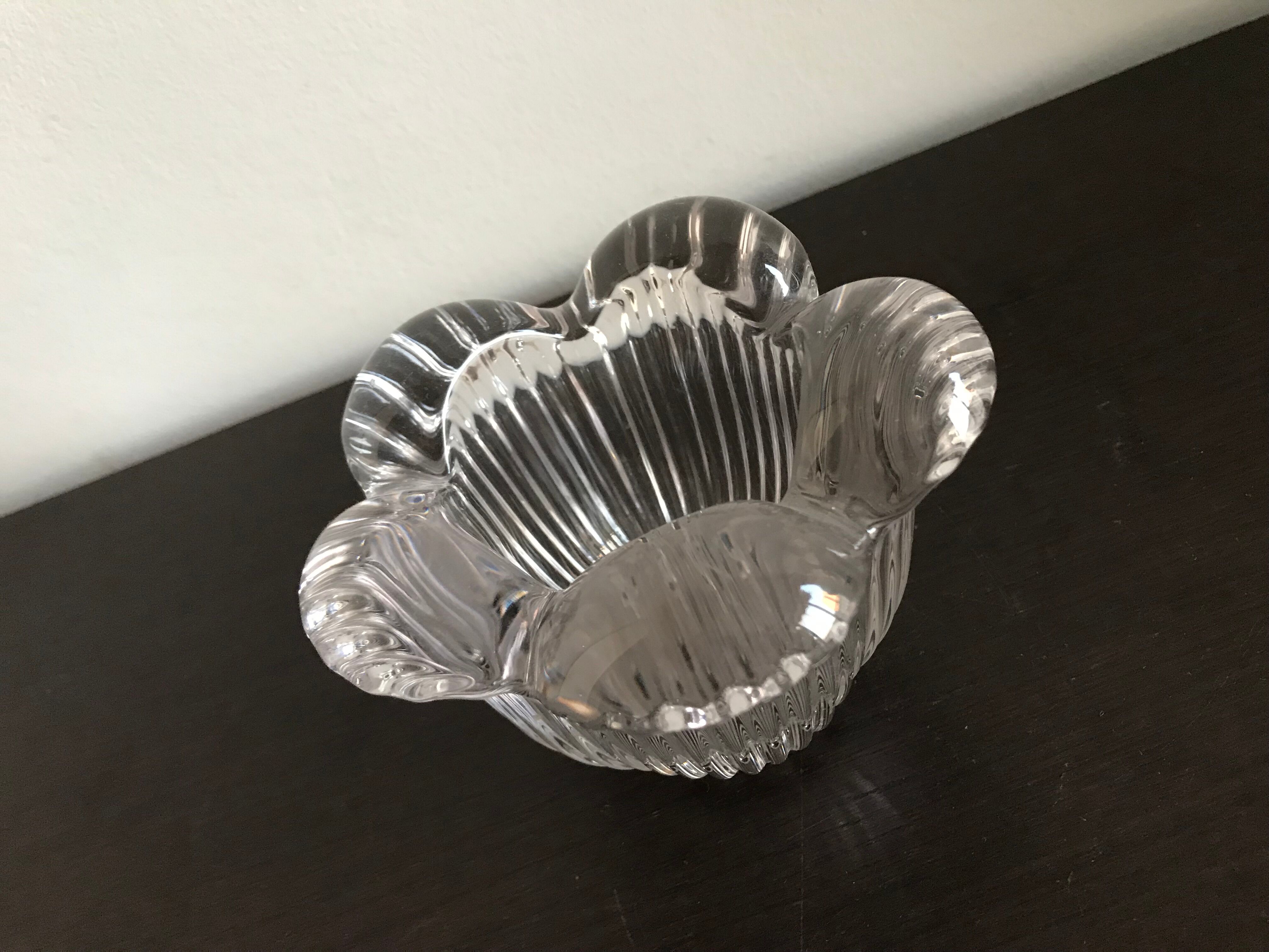 Bougeoir en cristal Pierre d'Avesn