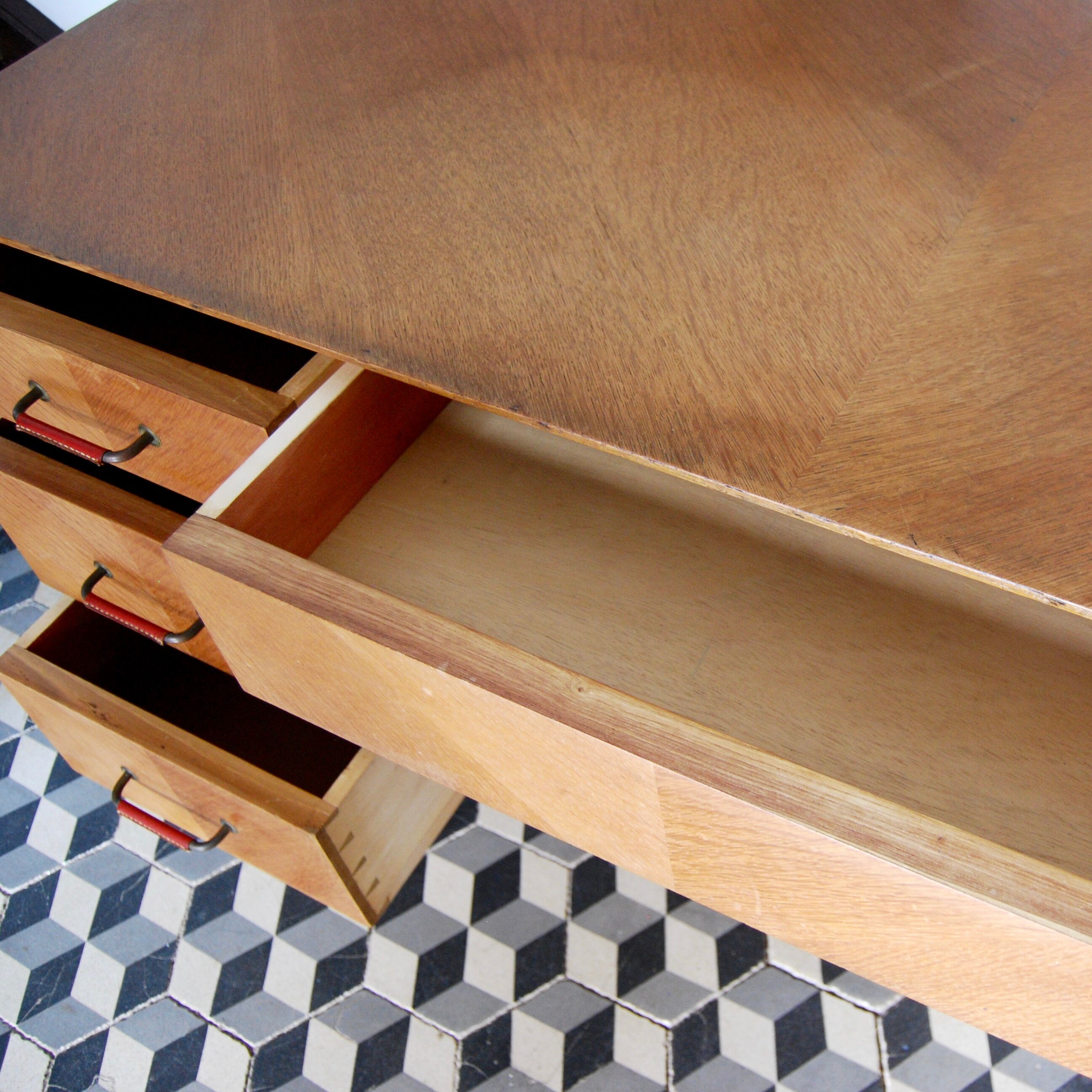 Vintage wooden office