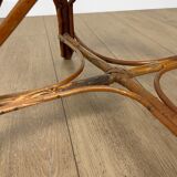 Child armchair in retro wicker 1930