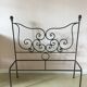 Wrought iron bed Astier de Villate
