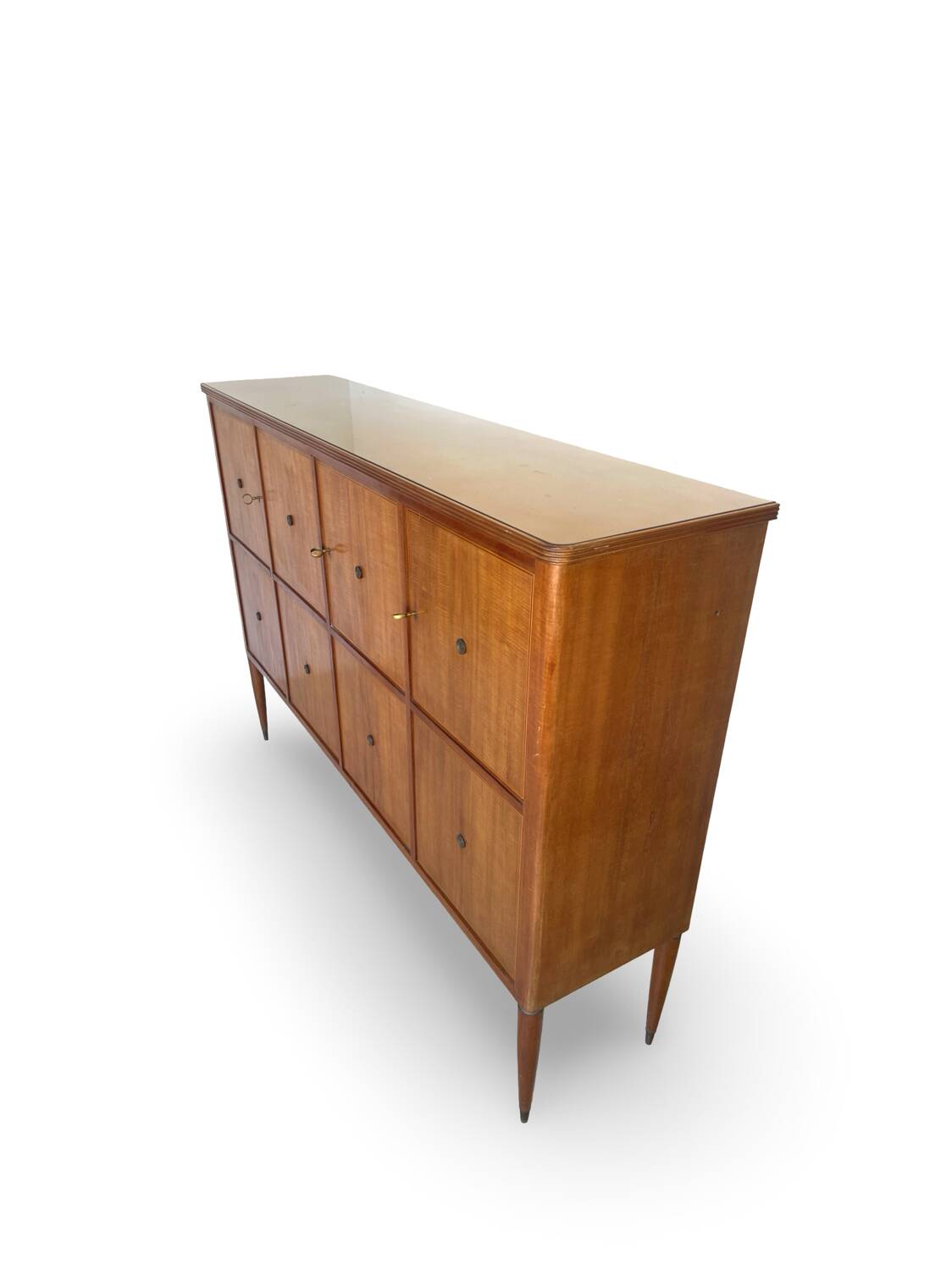 Mid-century modern Italian rosewood sideboard