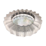 Vintage Lalique ashtray, Jamaican model, crystal