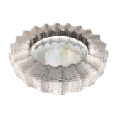 Cendrier Lalique vintage modèle Jamaïque en cristal