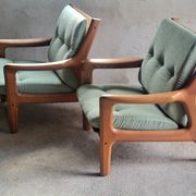 Set of 2 Georg Thams armchairs for Vejen Polstermøbelfabrik in teak, Denmark 1960