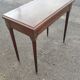 Game table in pommeled Cuban mahogany and bronze, Napoleon III period, circa 1870