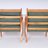 Ensemble de deux fauteuils rétro, 1950