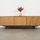 Oak sideboard, Scandinavian design
