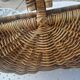 Wicker picnic basket