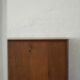 Modern Danish secretary, unique handmade oak, mid-20th century.