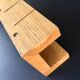 Wooden pie for cutting