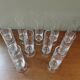 Lot de 11 flûtes à Champagne vintage cristal