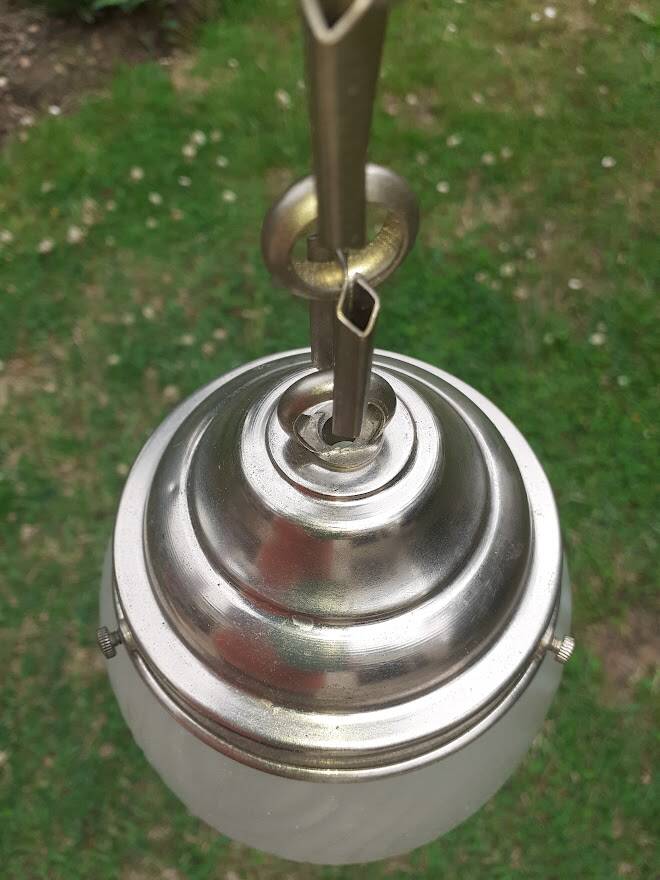 art deco pendant light