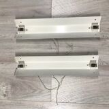 Pair of vintage Perzel angle wall light