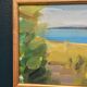Original  Swedish Oil on Panel – “Coast” by Lars Bertle  –Signed – Vintage