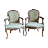 Fauteuils cabriolet Louis XV