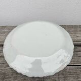 Decorative plate dog Moustiers 18th