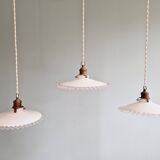 Suspension in opaline 1930s
