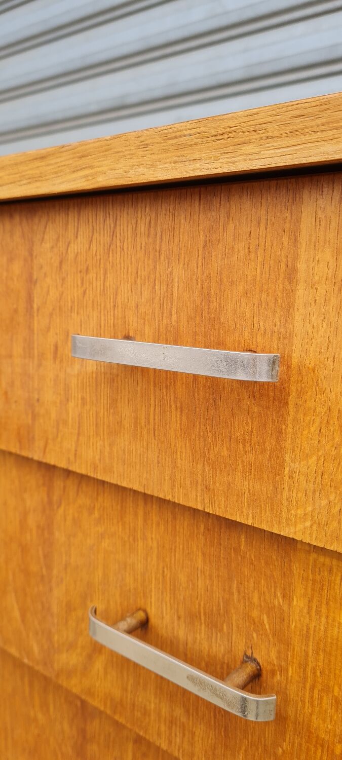 Commode pied compas 1960