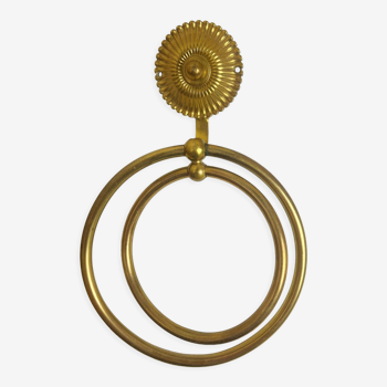 Brass towel ring