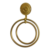 Brass towel ring