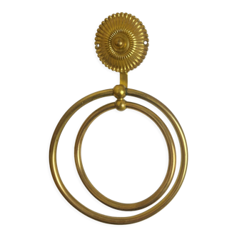 Brass towel ring