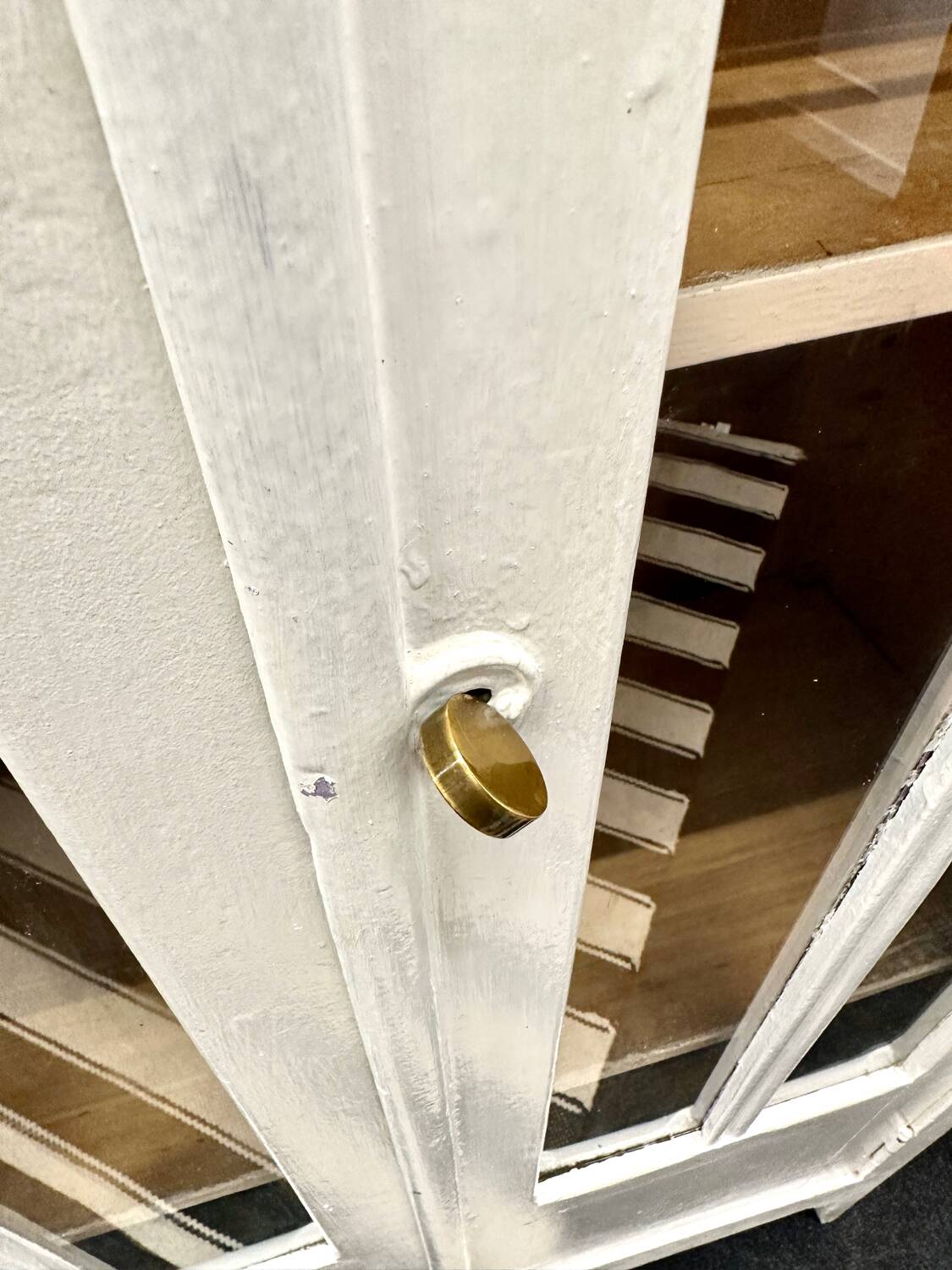 Parisian glass cabinet