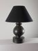 Vintage ceramic table lamp from the 1950s by Uno Östen Kristiansson.