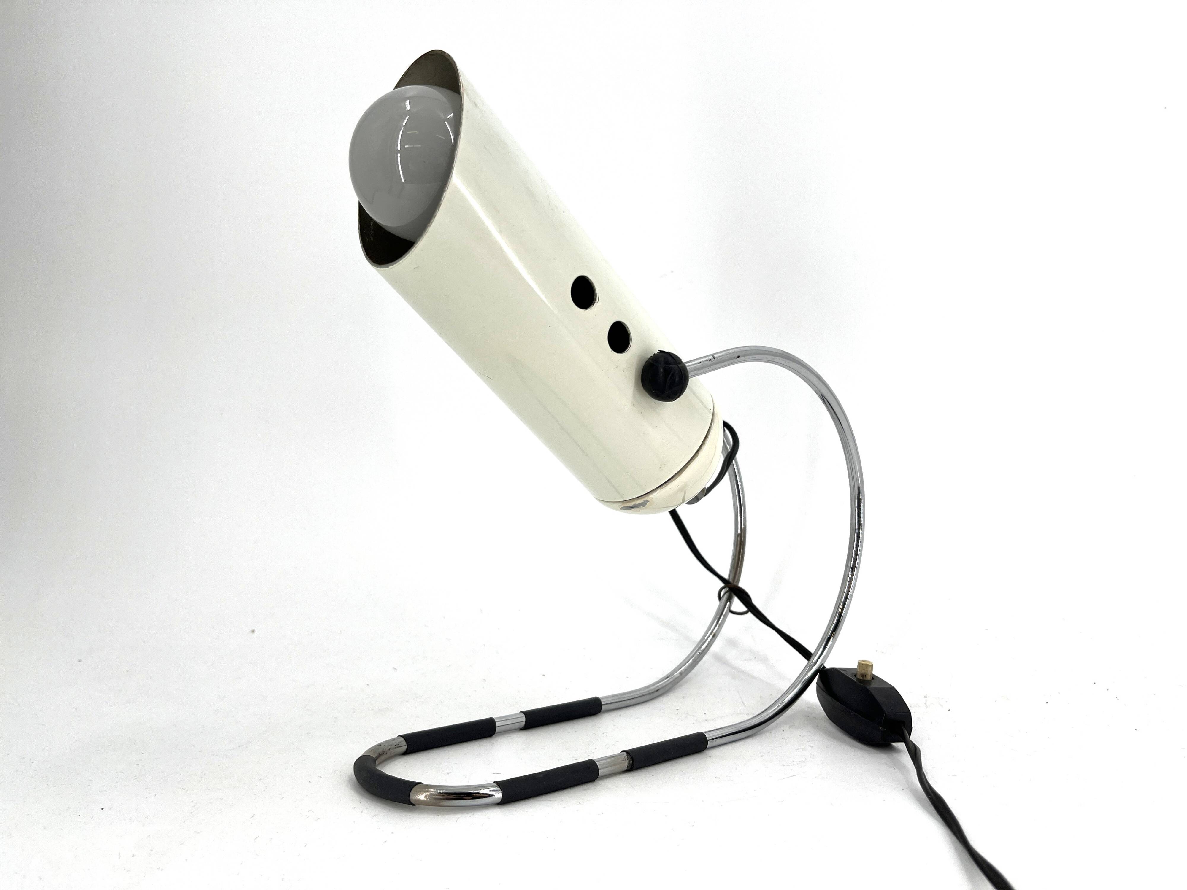 Vintage table lamp by Angelo Lelli for Lightolier, 1970s