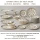 Old JBC service (Chedeville) – 84 pieces – French faience, late 19th century