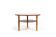 Table basse danoise rare en teck et chêne des années 1950