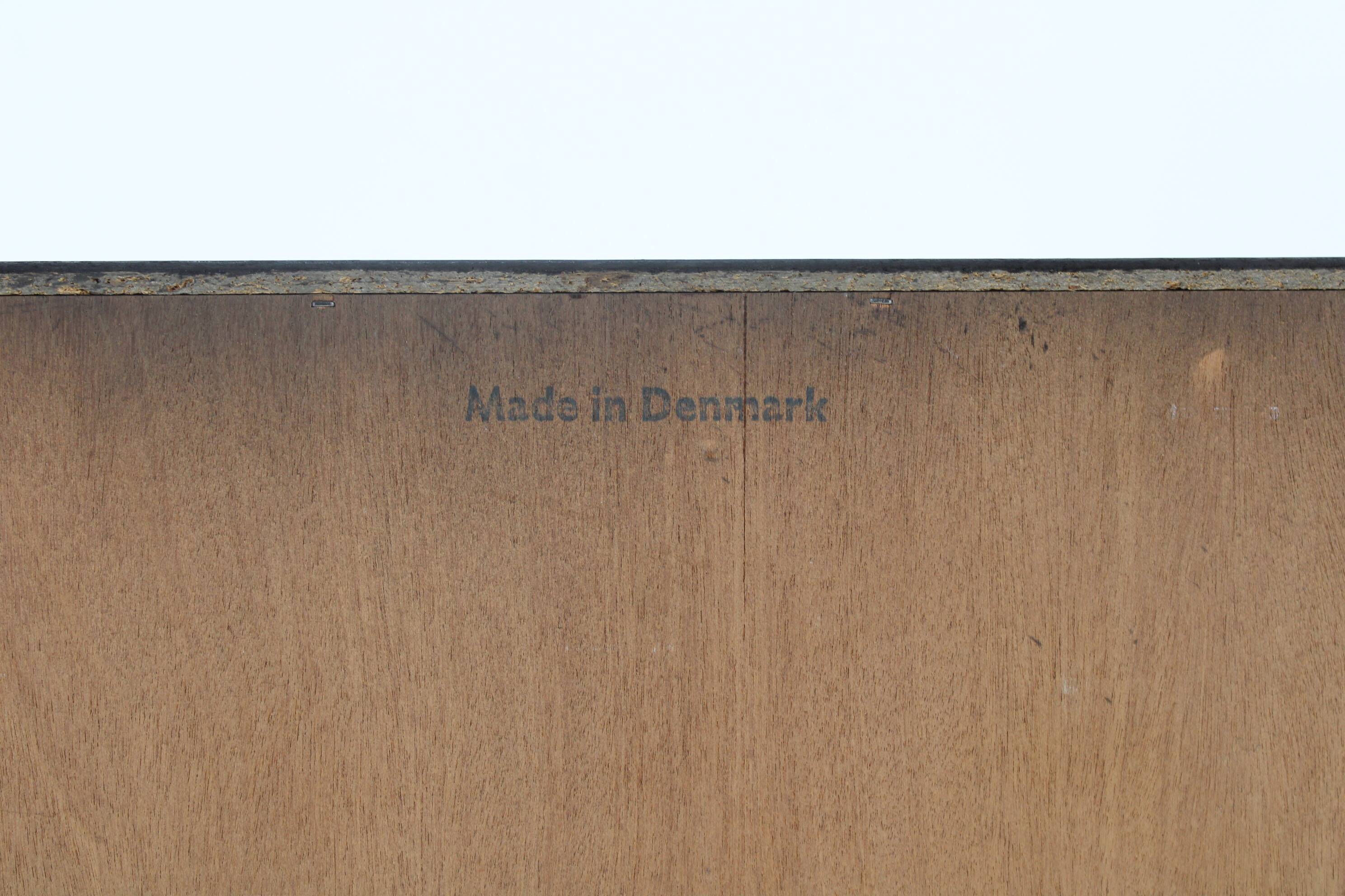Commode à tiroirs danoise en teck recyclé des années 1960