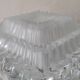 Glass square ceiling light