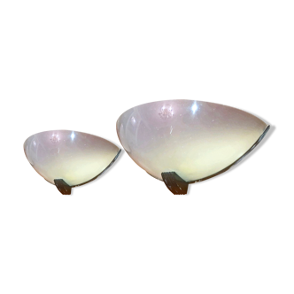 Pair of wall lamps