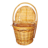 Vintage wicker basket