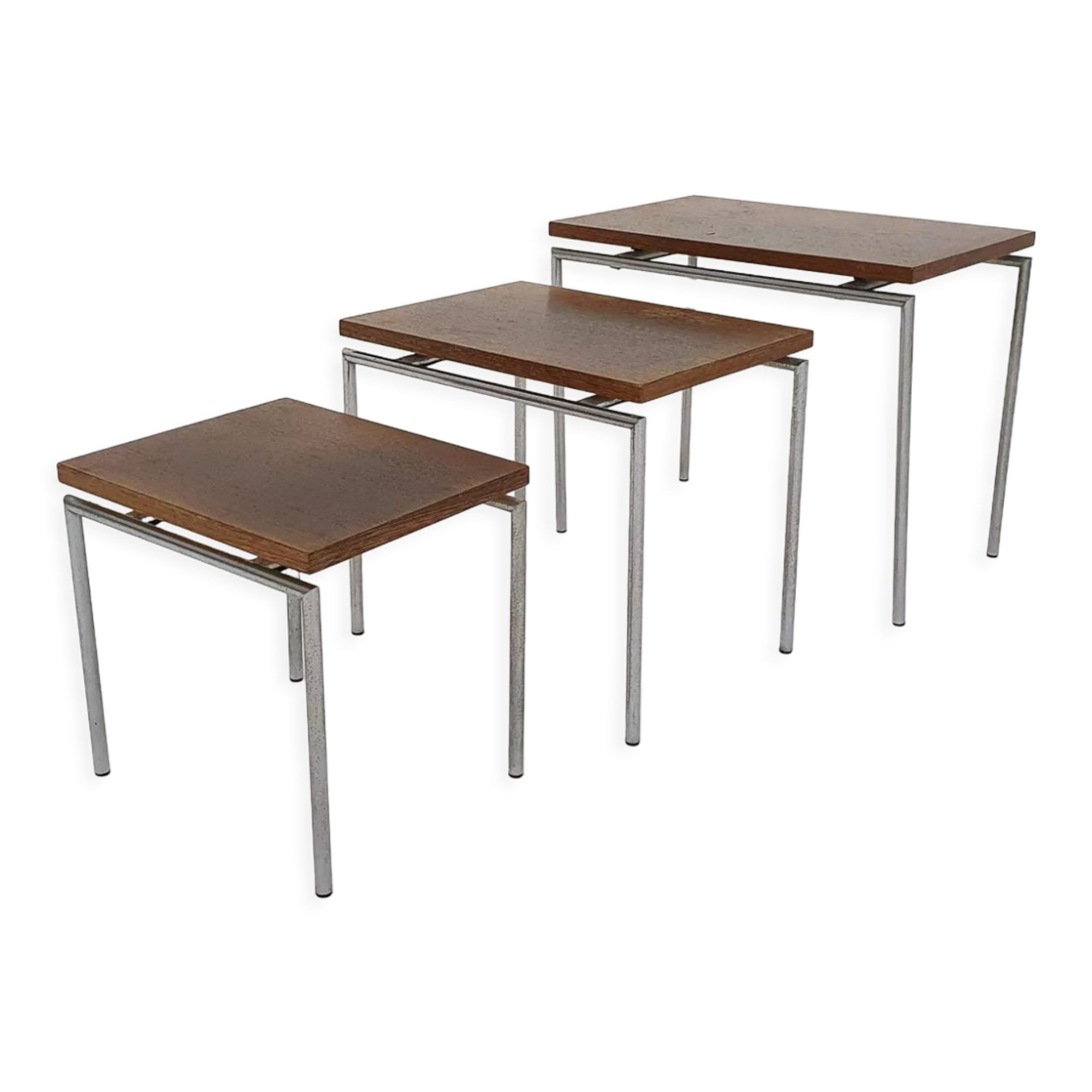 Mid-century nesting tables, The Netherlands 1950's