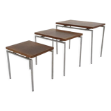 Mid-century nesting tables, The Netherlands 1950's
