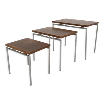 Mid-century nesting tables, The Netherlands 1950's