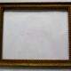Antique gilded wooden frame for 212 x 272 mm subject