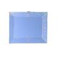 Miroir mural rectangulaire Art Déco incrusté et ciselé sur bois
