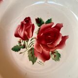 Set of 2 hollow plates Digoin & Sarreguemines model "Cibon"