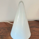 Vintage table lamp SCE opaline glass – Tipi / Iceberg model - 1980s